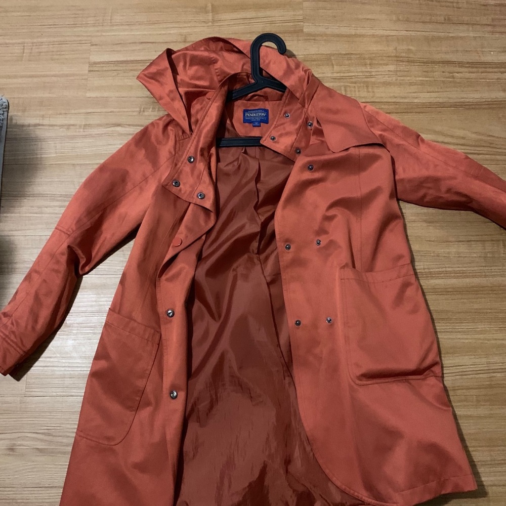 Pendleton trench coat